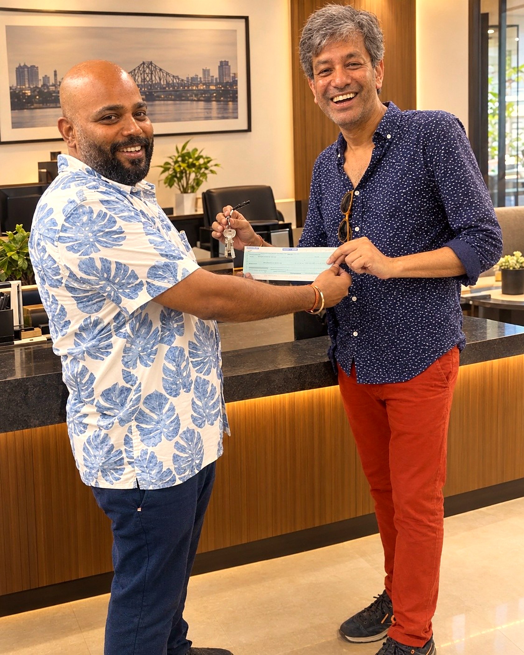 Another successful key handover